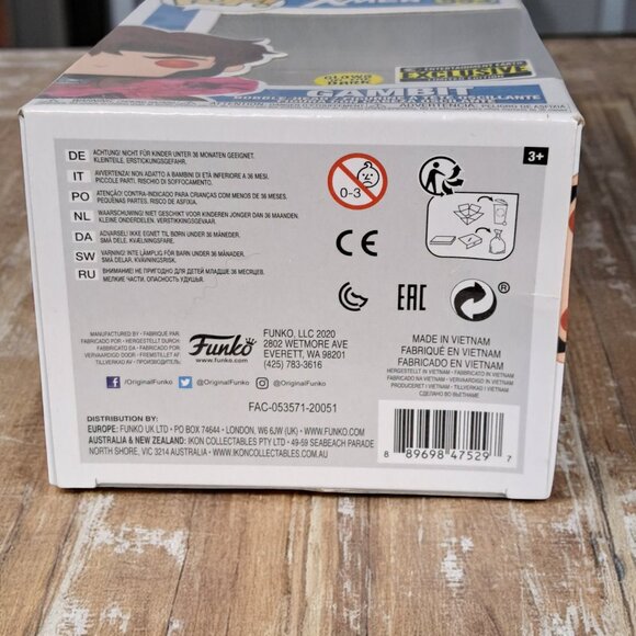 Gambit X-Men #553 Funko Pop! Figurine Bobble Head - Glows in the Dark Limited - Picture 6 of 9